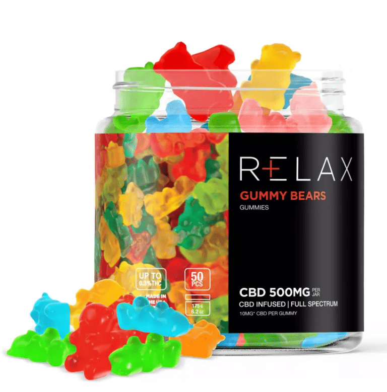 CBD 500 mg Gummies: whole spectrum gummy bears & Assorted Flavors